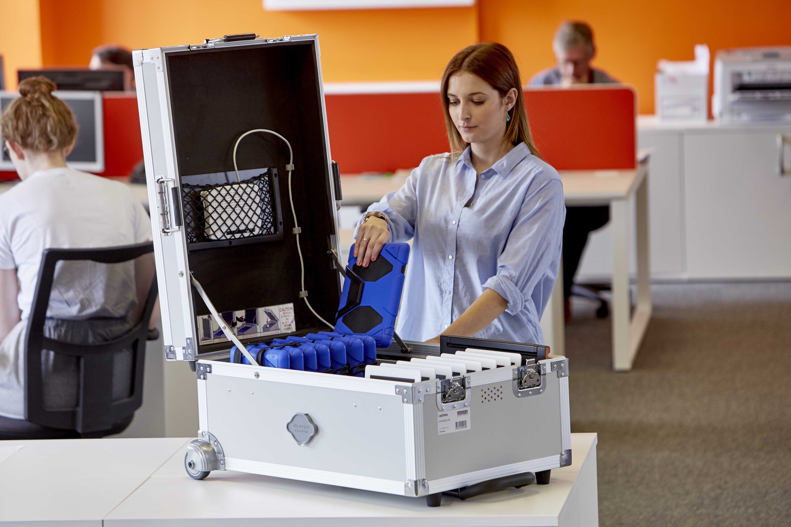 GoCabby portable iPad storage