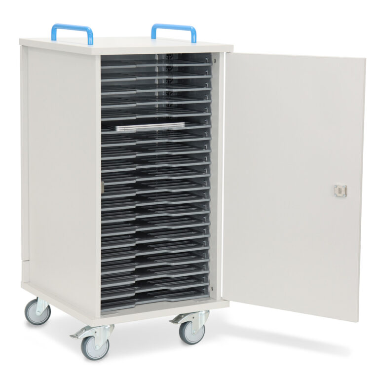 Computer Trolley Lock Laptop Trolleys - LapCabby